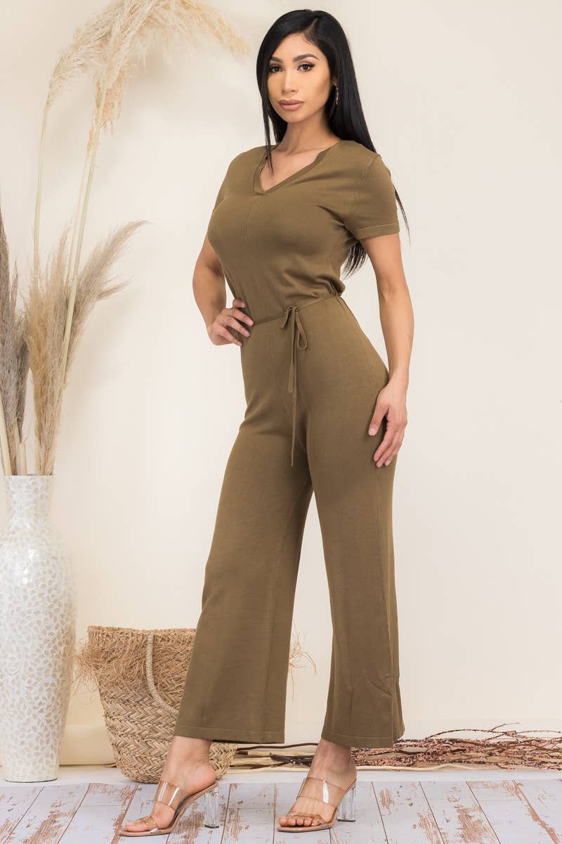 Short Sleeve Jumpsuit Short Sleeve Jumpsuit