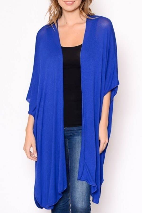 A3212C-2 - Lightweight Solid Kimono A3212C-2 - Lightweight Solid Kimono