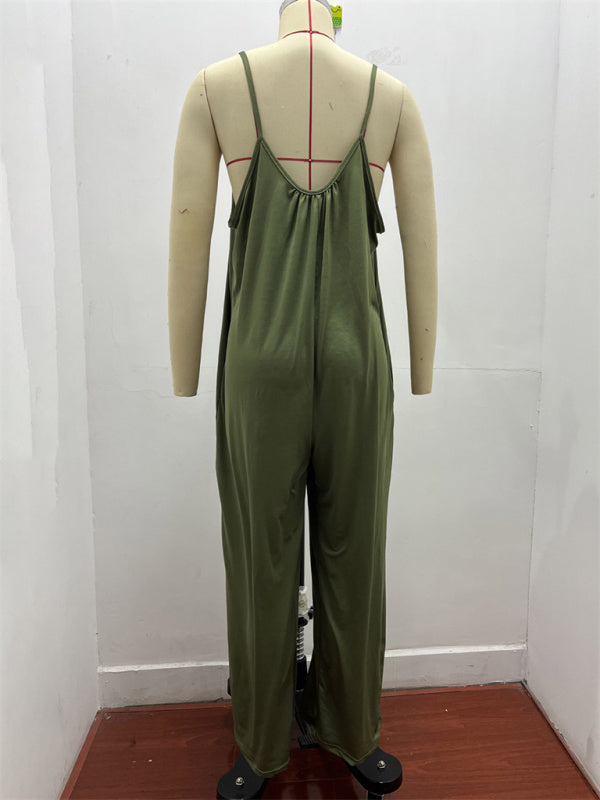 Women's Solid Color Hot Short Jumpsuit Women's Solid Color Hot Short Jumpsuit