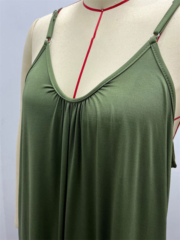 Women's Solid Color Hot Short Jumpsuit Women's Solid Color Hot Short Jumpsuit