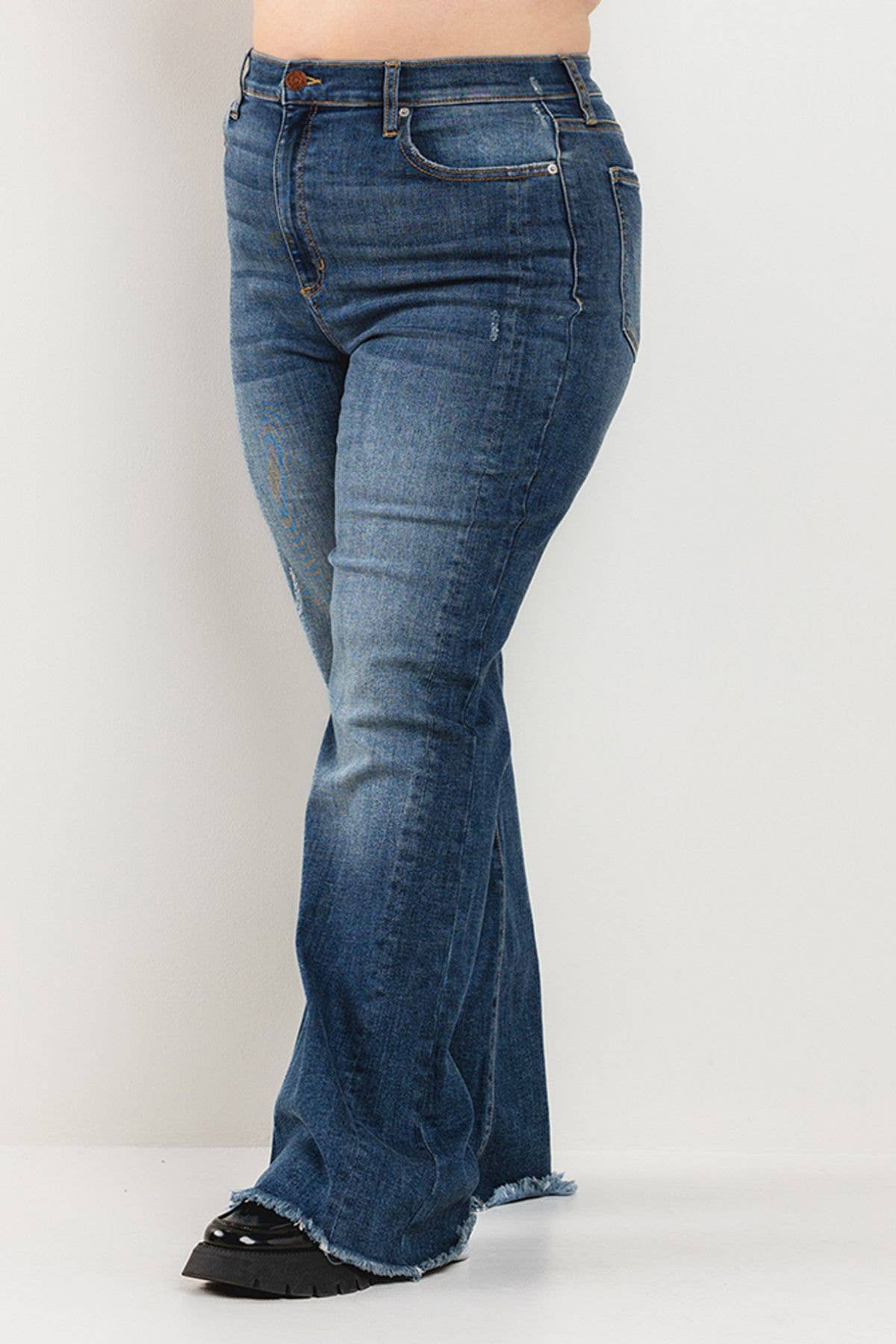 CATHERINE STRETCH FLARE JEANS