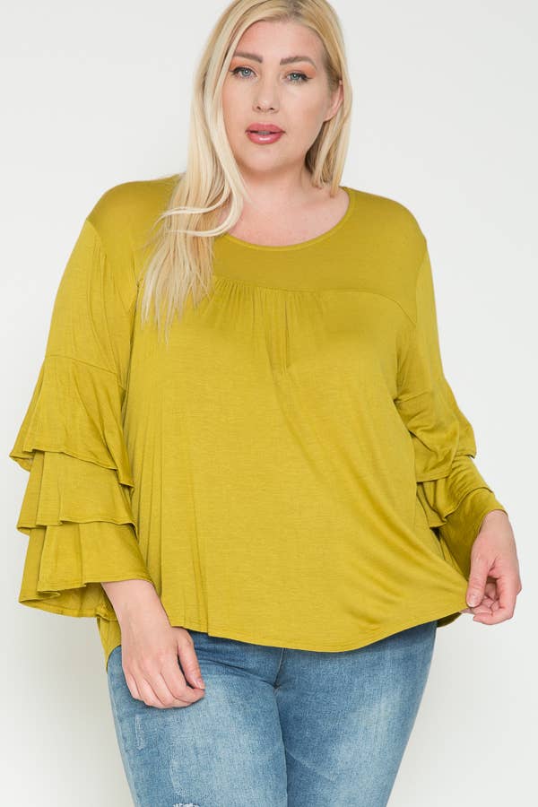 Plus Size Fall Holiday Blouse