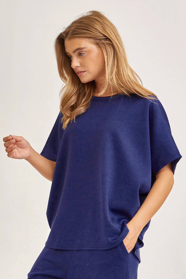 Poncho Top + Bell Bottom Modal Set TRVSET-PARIS