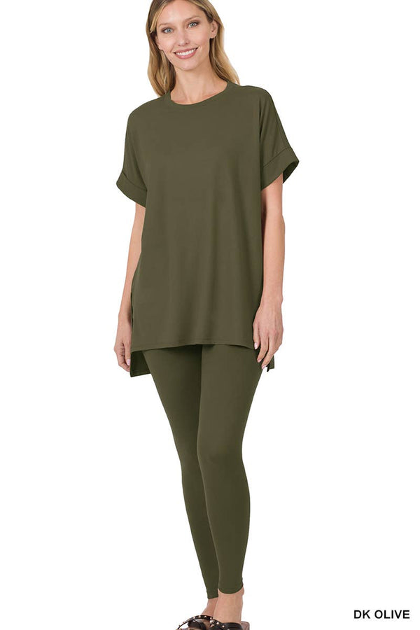 ".Microfiber Soft Loungewear 2pc Set