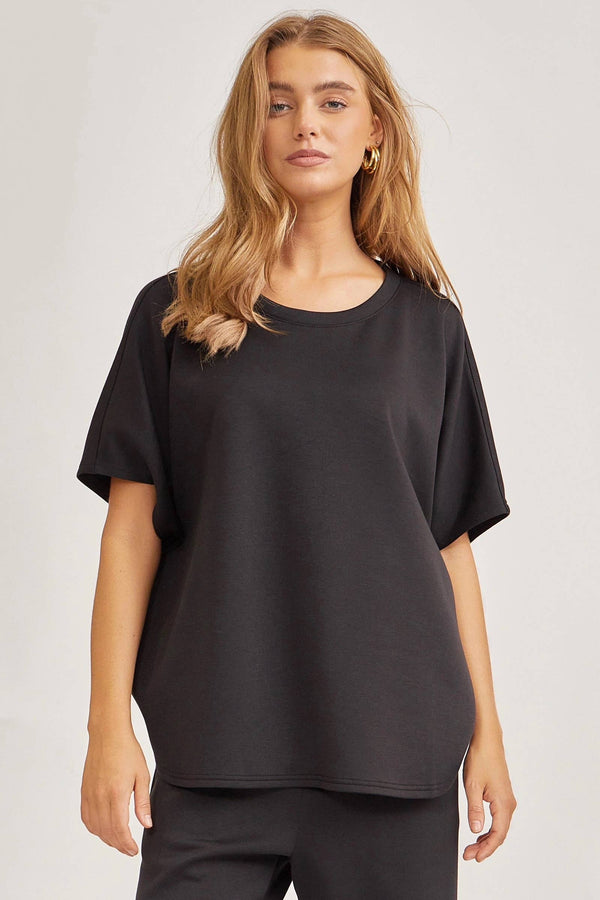 Poncho Top + Bell Bottom Modal Set TRVSET-PARIS