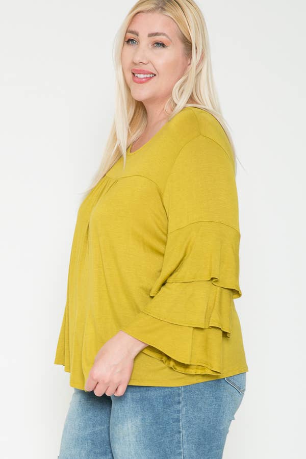 Plus Size Fall Holiday Blouse