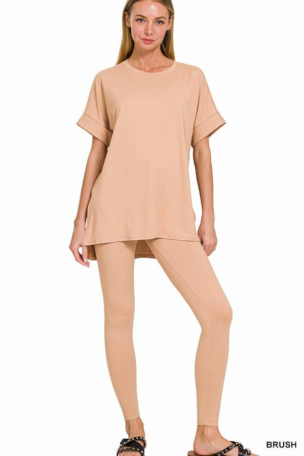 ".Microfiber Soft Loungewear 2pc Set