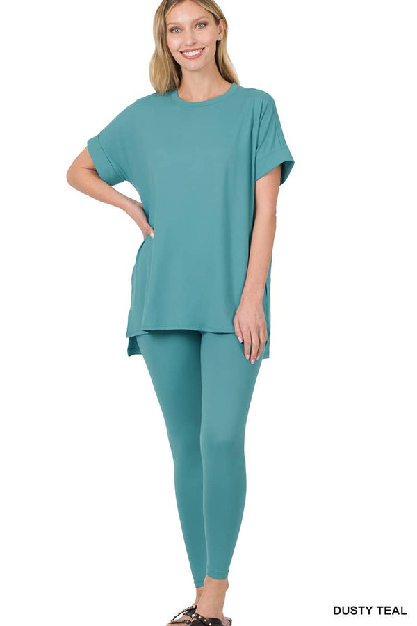 ".Microfiber Soft Loungewear 2pc Set