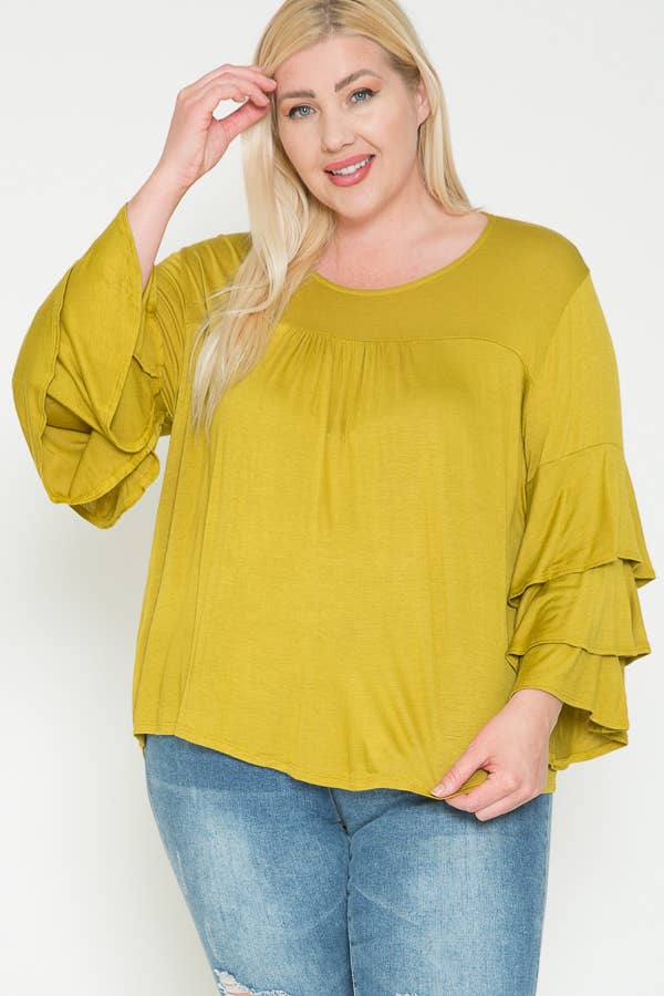 Plus Size Fall Holiday Blouse