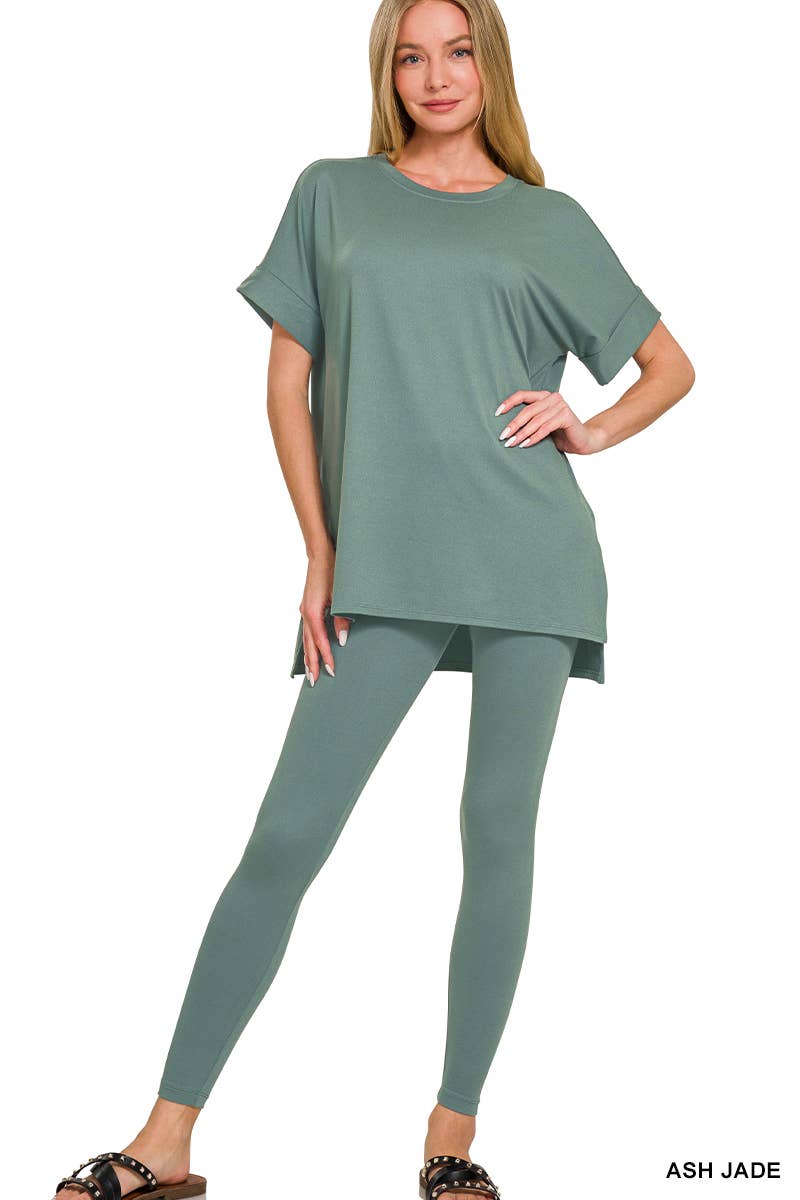 ".Microfiber Soft Loungewear 2pc Set