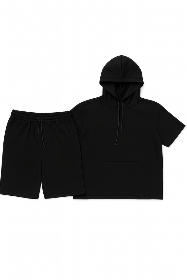 Men’s Core Short Sleeve Hoodie & Shorts Set
