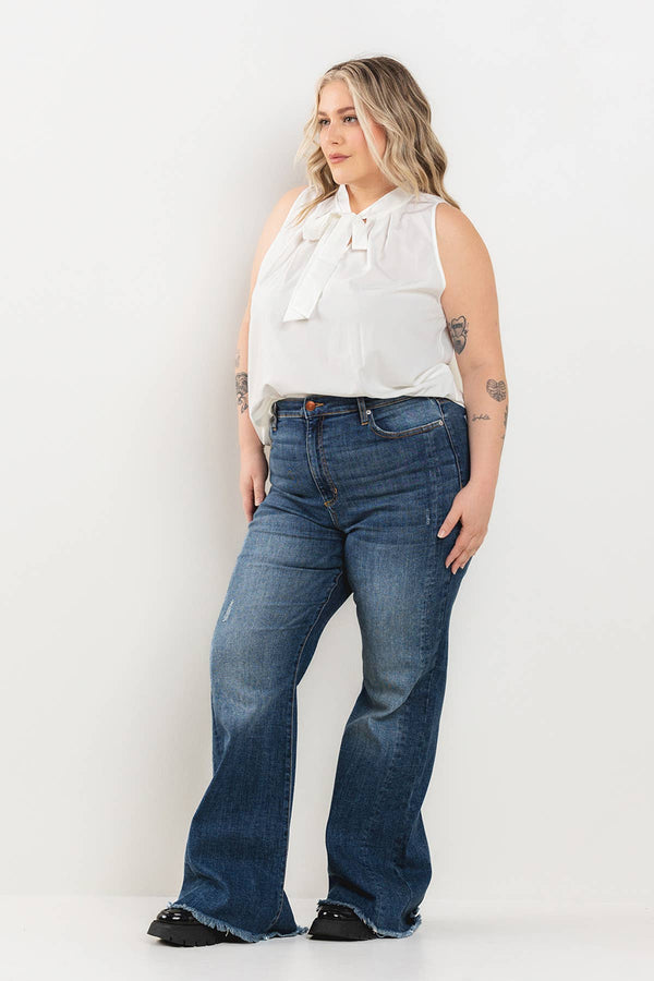 CATHERINE STRETCH FLARE JEANS