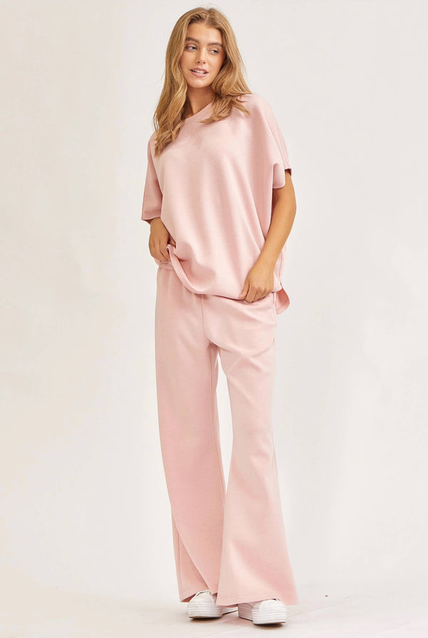 Poncho Top + Bell Bottom Modal Set TRVSET-PARIS