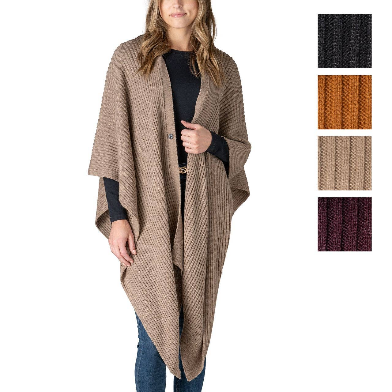 Allthreads Heritage Sweater Wrap Open Stock