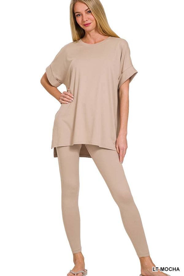 ".Microfiber Soft Loungewear 2pc Set
