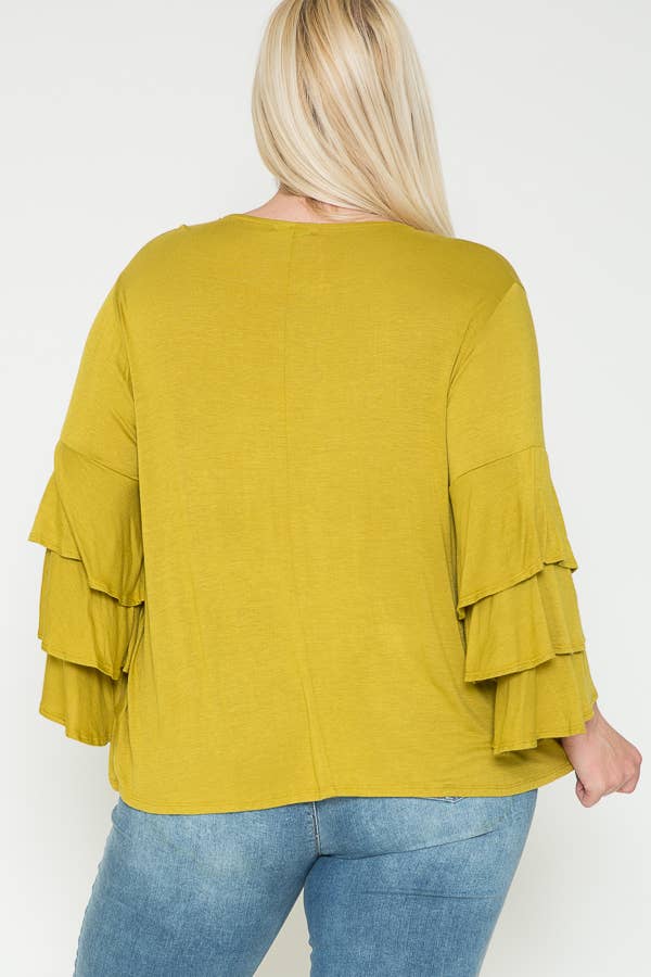 Plus Size Fall Holiday Blouse