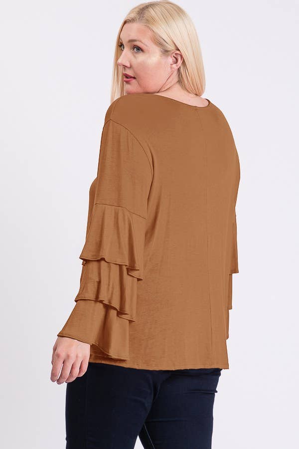 Plus Size Fall Holiday Blouse