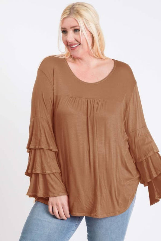 Plus Size Fall Holiday Blouse