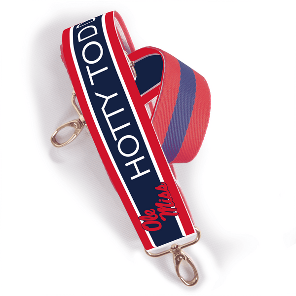 Patterned Shoulder Strap 1.5"- Ole Miss