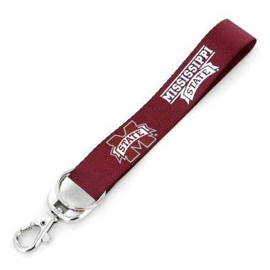 NCAA Mississippi State Bulldogs Deluxe Wristlet Keychain